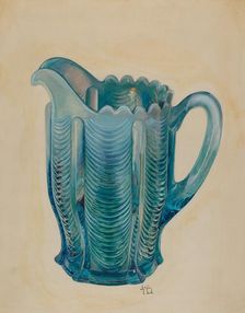 Water Pitcher, 1936. Creator: Ralph Atkinson