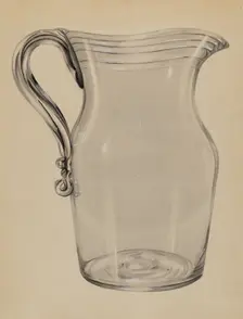 Water Pitcher, c. 1936. Creator: John Tarantino
