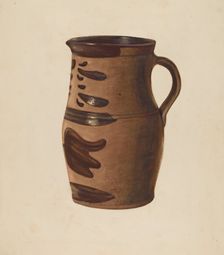 Water Pitcher, c. 1940. Creator: Raymond McGough