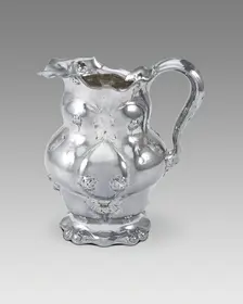 Water Pitcher (part of set with 1973.769a-g), 1900. Creator: Gorham Manufacturing Company