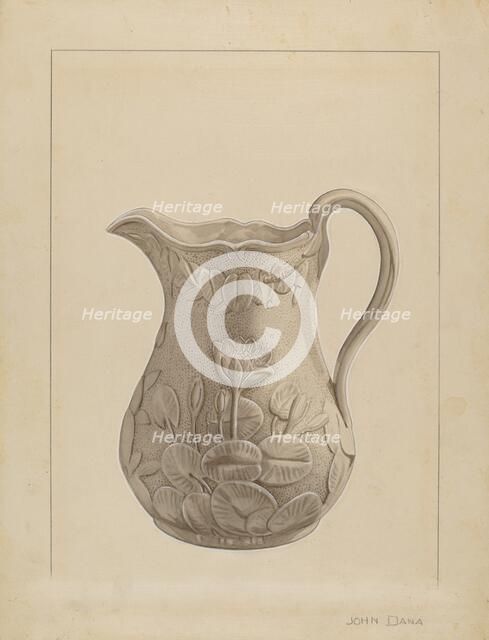 Water Pitcher, probably 1936. Creator: John Dana.