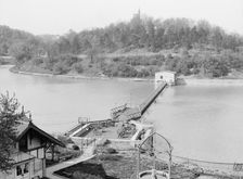 Water works, Eden Park, Cincinnati, Ohio, between 1900 and 1910. Creator: Unknown