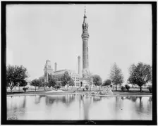 Water Works Park, between 1880 and 1899. Creator: Unknown