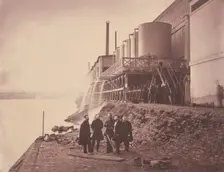Water Tanks Outside of Annex, Paris Exposition Universelle, 1855. Creator: Charles Thurston Thompson