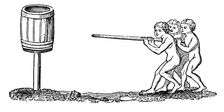 Water-Tub Quintain, 1344, (1833)