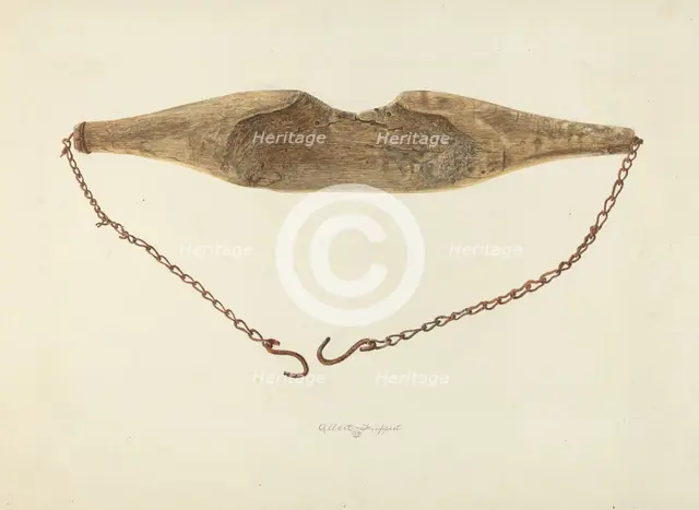 Water Yoke, 1938. Creator: Albert Geuppert.