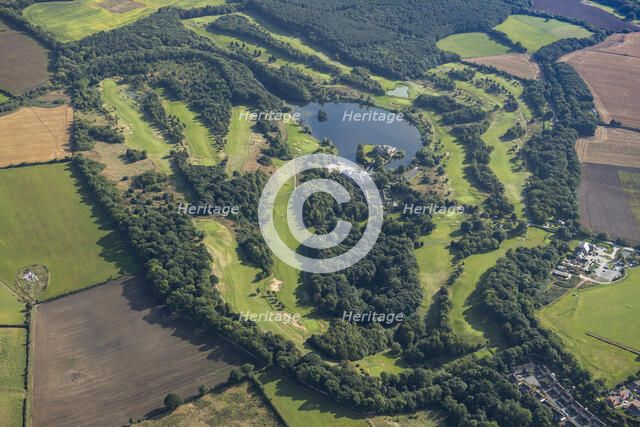Waterton Park, a landscape park repurposed as a nature reserve, Wakefield, 2024. Creator: Robyn Andrews.