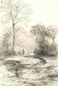 Watery Lane, Edgbaston, 1800-1824. Creator: David Cox the Elder