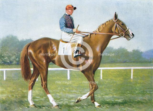 Waterbird, Jockey: E. Smith', 1939. Artist: Unknown.