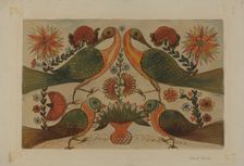 Watercolor Design, c. 1937. Creator: Albert J. Levone