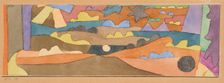 Watercolor, miniature, 1916. Creator: Klee, Paul (1879-1940)