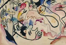 Watercolor No. 8 "Judgment Day", 1911-1912. Creator: Kandinsky, Wassily Vasilyevich (1866-1944)