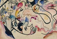 Watercolor No. 8 "Judgment Day", 1911-1912. Creator: Kandinsky, Wassily Vasilyevich (1866-1944)
