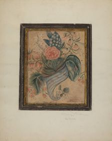 Watercolor Painting, c. 1939. Creator: Cora Parker