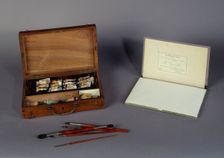Watercolour box, before 1932. Creator: Unknown