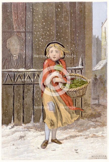 Watercress seller, c1880. Artist: Unknown