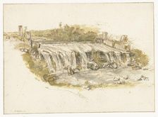Waterfall, 1633-1687. Creator: Gillis Neyts
