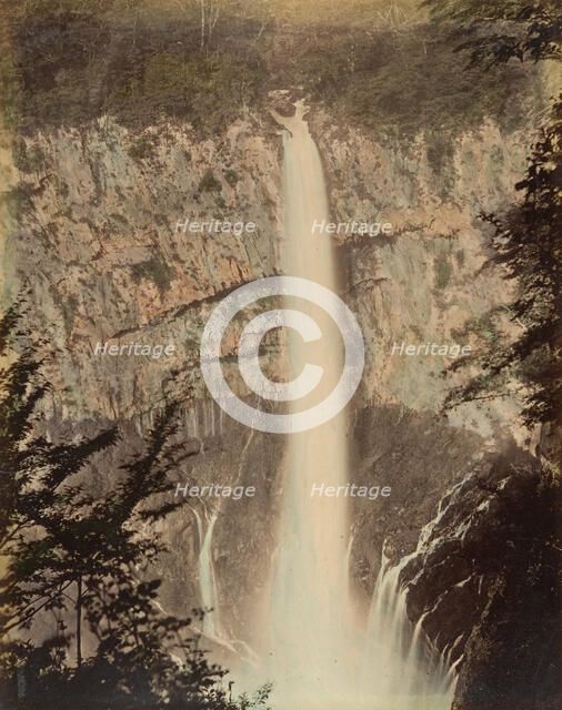 [Waterfall], 1870s. Creator: Unknown.