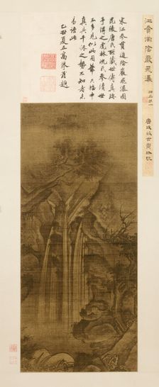 Waterfall, 1271-1368. Creator: Unknown