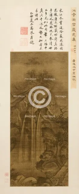 Waterfall, 1271-1368. Creator: Unknown.