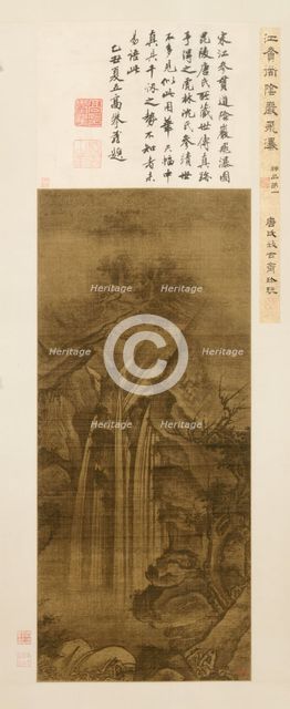 Waterfall, 1271-1368. Creator: Unknown.