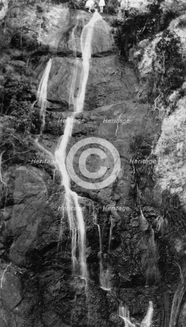 Waterfall, Mount Tamborine, 1925. Creator: Jack Bain.