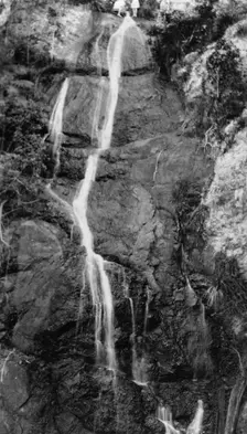 Waterfall, Mount Tamborine, 1925. Creator: Jack Bain