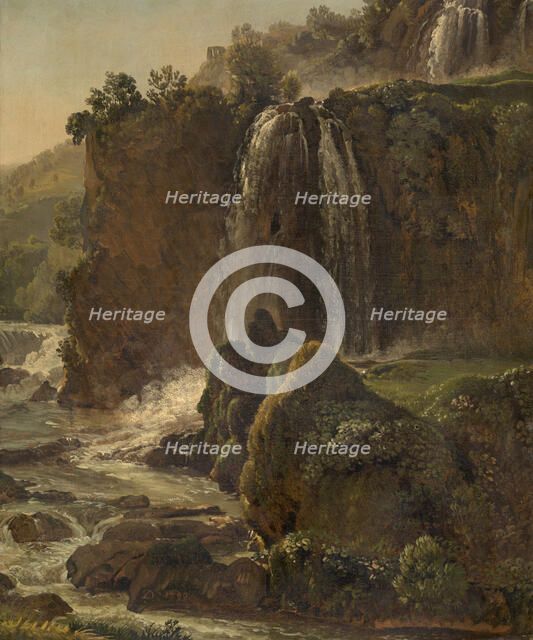 Waterfall at Tivoli, 1793. Creator: Simon Alexandre Clement Denis.
