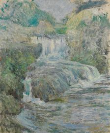 Waterfall, ca. 1889-91. Creator: John Henry Twachtman