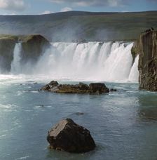 Waterfall in Iceland