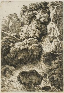 Waterfall (The Cascade), n.d. Creator: Ferdinand Kobell
