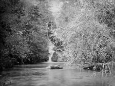 Waterfalls at Temasopa [sic], between 1880 and 1897. Creator: William H. Jackson