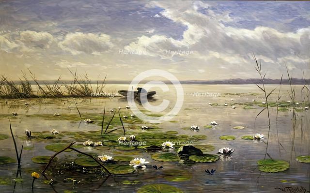 Waterlilies, c1880. Creator: Willem Roelofs.