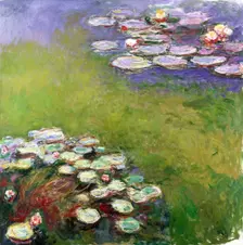 Waterlilies (Nymphéas), 1914-1917