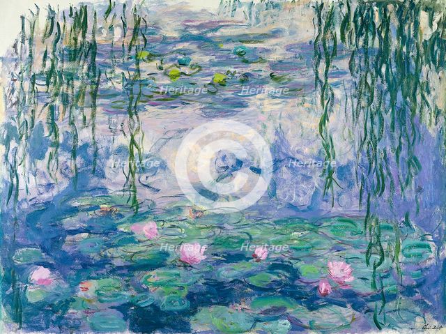 Waterlilies (Nymphéas), 1916-1919.