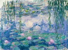 Waterlilies (Nymphéas), 1916-1919