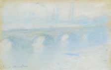 Waterloo Bridge, 1900-1901. Creator: Claude Monet