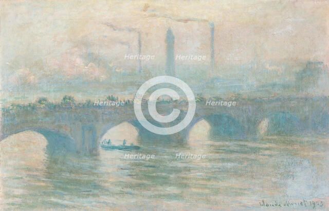 Waterloo Bridge, 1903.