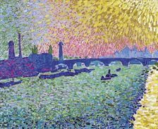 Waterloo Bridge, 1906. Creator: Andre Derain