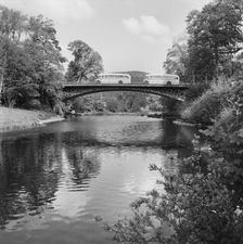 Waterloo Bridge, Betws Y Coed, Wales, 15/05/1954. Creator: John Laing plc