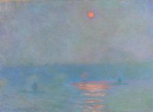 Waterloo Bridge: Effect of Sunlight in the Fog, 1903. Creator: Monet, Claude (1840-1926)