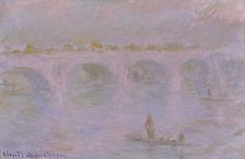 Waterloo Bridge in London, 1902. Artist: Monet, Claude (1840-1926)