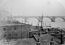 Waterloo Bridge, London, c1854. Artist: Roger Fenton