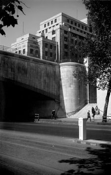 Waterloo Bridge, London, c1945-c1965. Artist: SW Rawlings