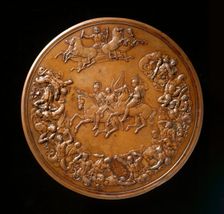 Waterloo Medallion (image 1 of 2), (1784-1855). Creator: Benedetto Pistrucci