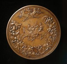 Waterloo Medallion (image 1 of 2), (1784-1855). Creator: Benedetto Pistrucci