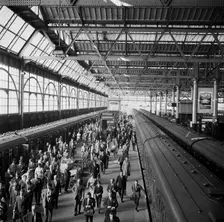 Waterloo Station, London, 1960-1972. Artist: John Gay