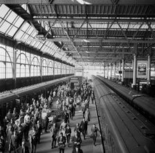 Waterloo Station, London, 1960-1972. Artist: John Gay