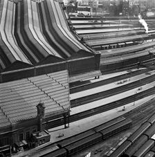 Waterloo Station, London, 1960-1972. Artist: John Gay