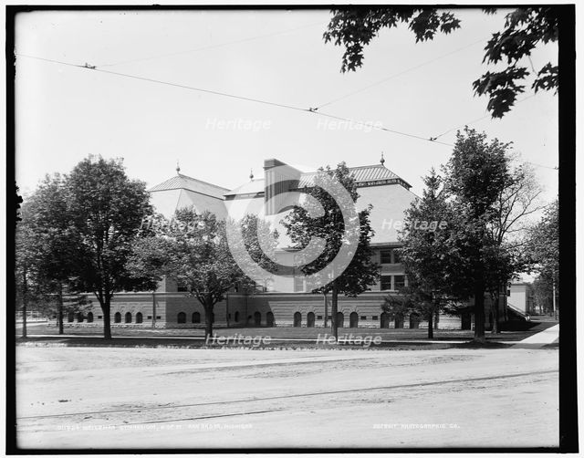 Waterman Gymnasium, U. of M., Ann Arbor, Michigan, between 1890 and 1901. Creator: Unknown.